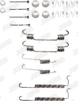 Jurid 771175J - Комплектующие, барабанный тормозной механизм autospares.lv