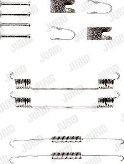 Jurid 771293J - Комплектующие, барабанный тормозной механизм autospares.lv