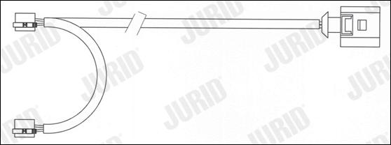 Jurid FWI347 - Сигнализатор, износ тормозных колодок autospares.lv