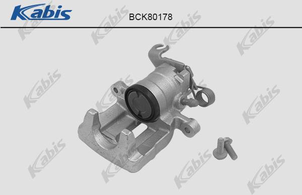 KABIS BCK80178 - Тормозной суппорт autospares.lv