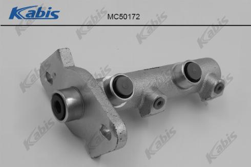 KABIS MC50172 - Главный тормозной цилиндр autospares.lv