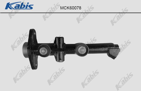 KABIS MCK60078 - Главный тормозной цилиндр autospares.lv