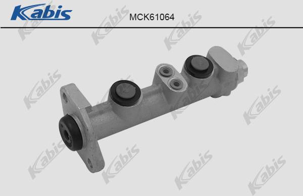 KABIS MCK61064 - Главный тормозной цилиндр autospares.lv