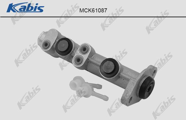 KABIS MCK61087 - Главный тормозной цилиндр autospares.lv