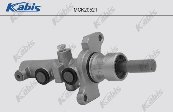 KABIS MCK20521 - Главный тормозной цилиндр autospares.lv