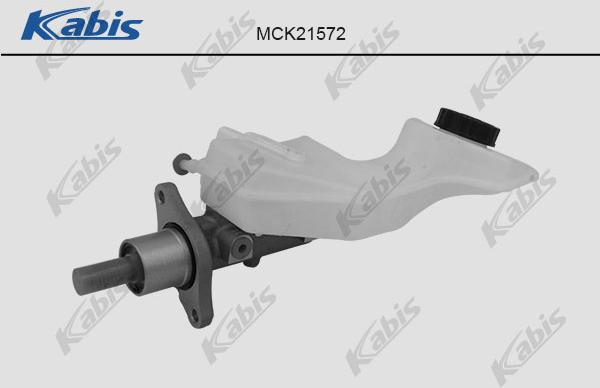 KABIS MCK21572 - Главный тормозной цилиндр autospares.lv