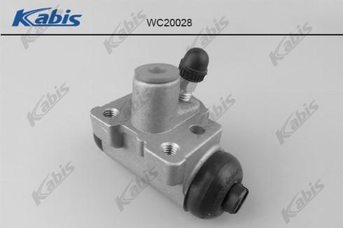 KABIS WC20028 - Колесный тормозной цилиндр autospares.lv