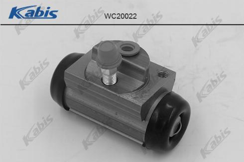 KABIS WC20022 - Колесный тормозной цилиндр autospares.lv