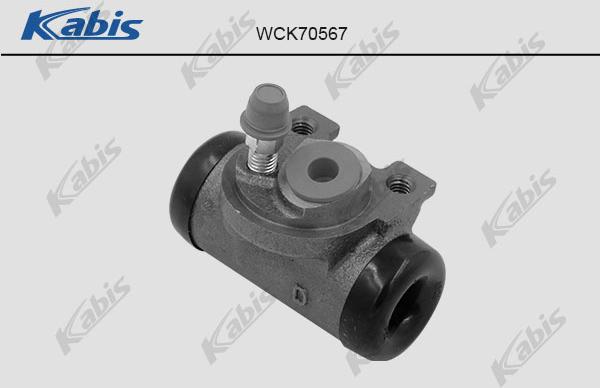 KABIS WCK70567 - Колесный тормозной цилиндр autospares.lv