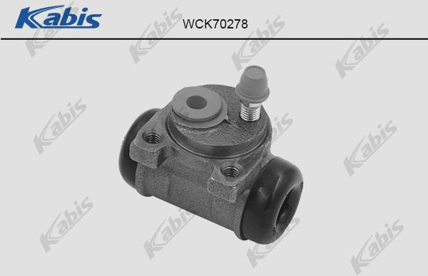 KABIS WCK70278 - Колесный тормозной цилиндр autospares.lv