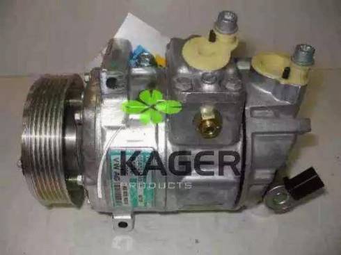 Kager 920271 - Компрессор кондиционера autospares.lv