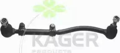 Kager 410451 - Наконечник рулевой тяги, шарнир autospares.lv