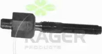 Kager 410596 - Осевой шарнир, рулевая тяга autospares.lv