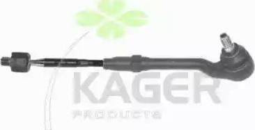 Kager 410587 - Наконечник рулевой тяги, шарнир autospares.lv