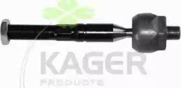 Kager 410520 - Осевой шарнир, рулевая тяга autospares.lv