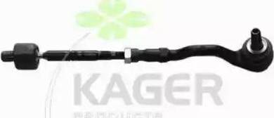 Kager 410696 - Наконечник рулевой тяги, шарнир autospares.lv