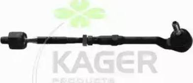 Kager 410824 - Наконечник рулевой тяги, шарнир autospares.lv