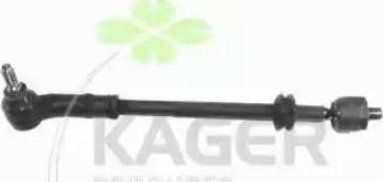 Kager 410263 - Наконечник рулевой тяги, шарнир autospares.lv