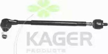 Kager 410782 - Наконечник рулевой тяги, шарнир autospares.lv