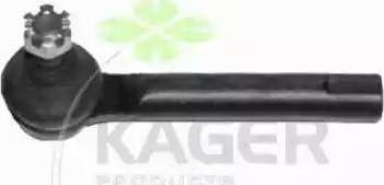 Kager 430938 - Наконечник рулевой тяги, шарнир autospares.lv