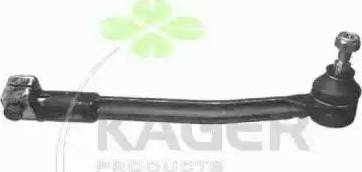 Kager 430471 - Наконечник рулевой тяги, шарнир autospares.lv