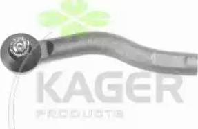 Kager 430156 - Наконечник рулевой тяги, шарнир autospares.lv