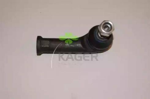 Kager 430164 - Наконечник рулевой тяги, шарнир autospares.lv