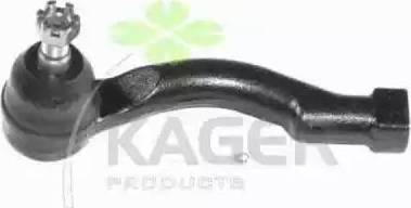 Kager 430848 - Наконечник рулевой тяги, шарнир autospares.lv