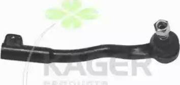 Kager 430810 - Наконечник рулевой тяги, шарнир autospares.lv