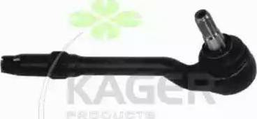 Kager 430812 - Наконечник рулевой тяги, шарнир autospares.lv