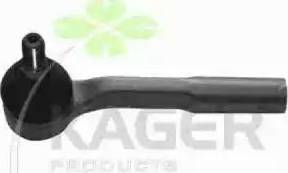 Kager 430839 - Наконечник рулевой тяги, шарнир autospares.lv