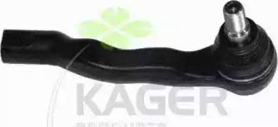 Kager 430797 - Наконечник рулевой тяги, шарнир autospares.lv