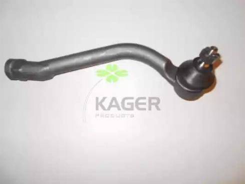 Kager 431098 - Наконечник рулевой тяги, шарнир autospares.lv