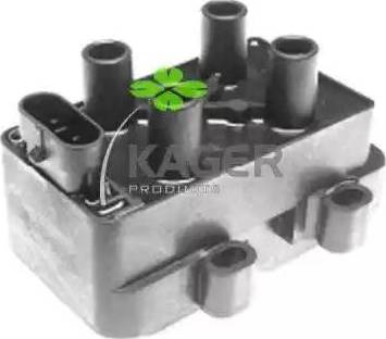 Kager 60-0042 - Катушка зажигания autospares.lv