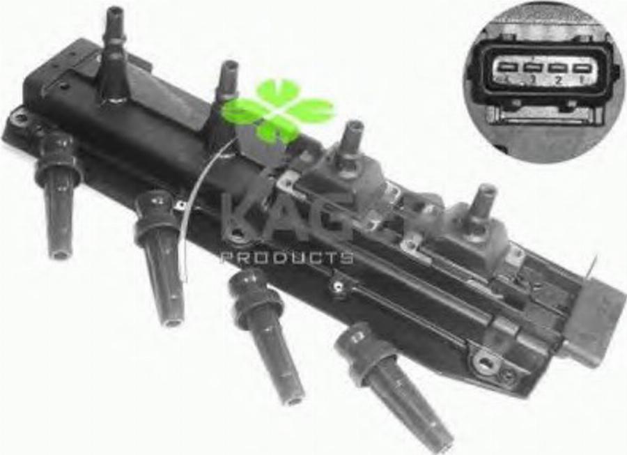 Kager 60-0067 - Катушка зажигания autospares.lv