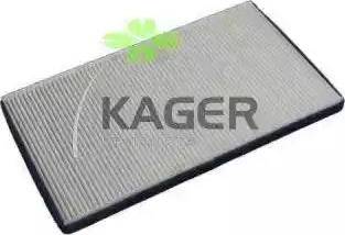 Kager 09-0025 - Фильтр воздуха в салоне autospares.lv