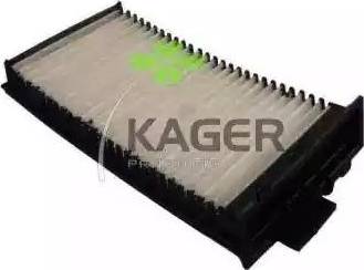 Kager 09-0149 - Фильтр воздуха в салоне autospares.lv