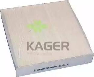 Kager 09-0189 - Фильтр воздуха в салоне autospares.lv