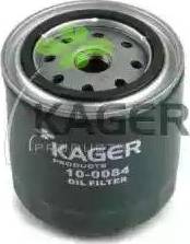 Kager 10-0084 - Масляный фильтр autospares.lv