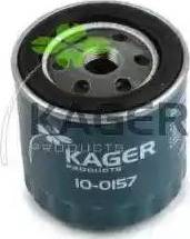 Kager 10-0157 - Масляный фильтр autospares.lv