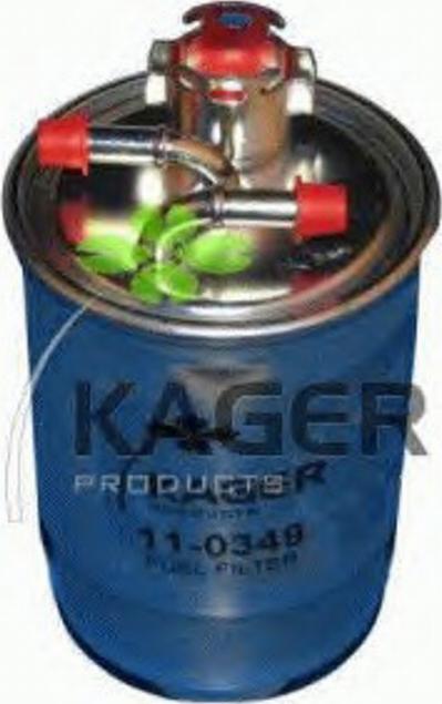 Kager 11-0349 - Топливный фильтр autospares.lv