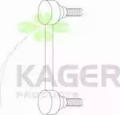 Kager 850550 - Тяга / стойка, стабилизатор autospares.lv