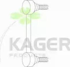 Kager 850551 - Тяга / стойка, стабилизатор autospares.lv