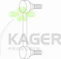 Kager 850060 - Тяга / стойка, стабилизатор autospares.lv