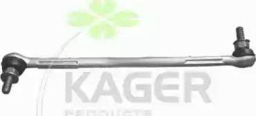 Kager 850240 - Тяга / стойка, стабилизатор autospares.lv