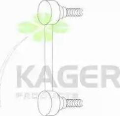 Kager 850237 - Тяга / стойка, стабилизатор autospares.lv