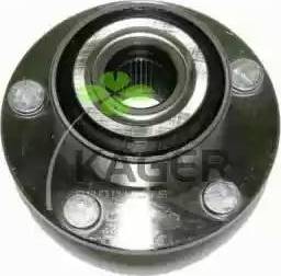 Kager 83-0918 - Подшипник ступицы колеса, комплект autospares.lv