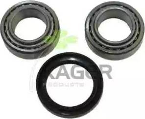 Kager 83-0211 - Подшипник ступицы колеса, комплект autospares.lv