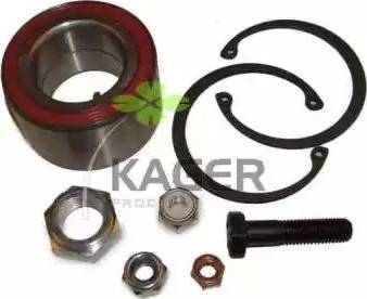 Kager 83-0224 - Подшипник ступицы колеса, комплект autospares.lv