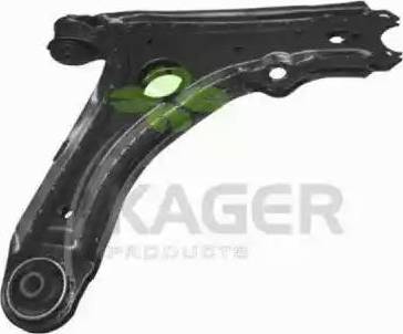 Kager 870966 - Шаровая опора, несущий / направляющий шарнир autospares.lv